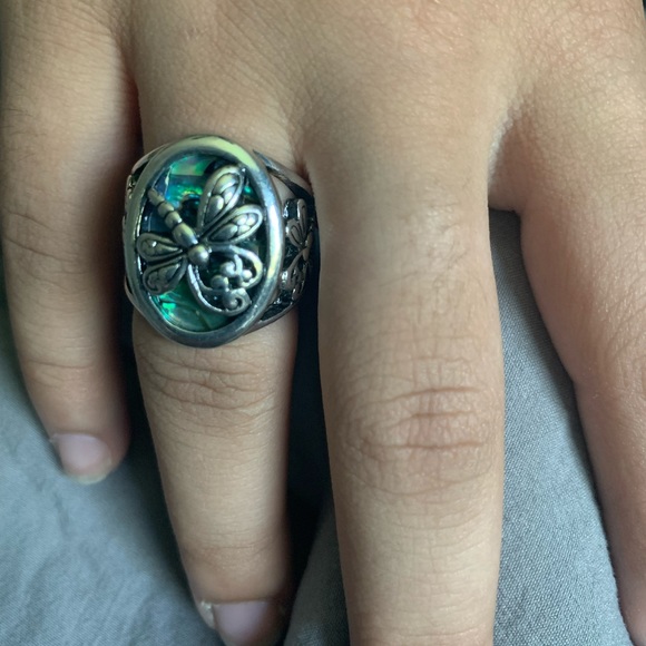 NWT Gemstone Dragonfly ring - Picture 4 of 4
